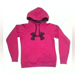 Pink Under Armour hoodie